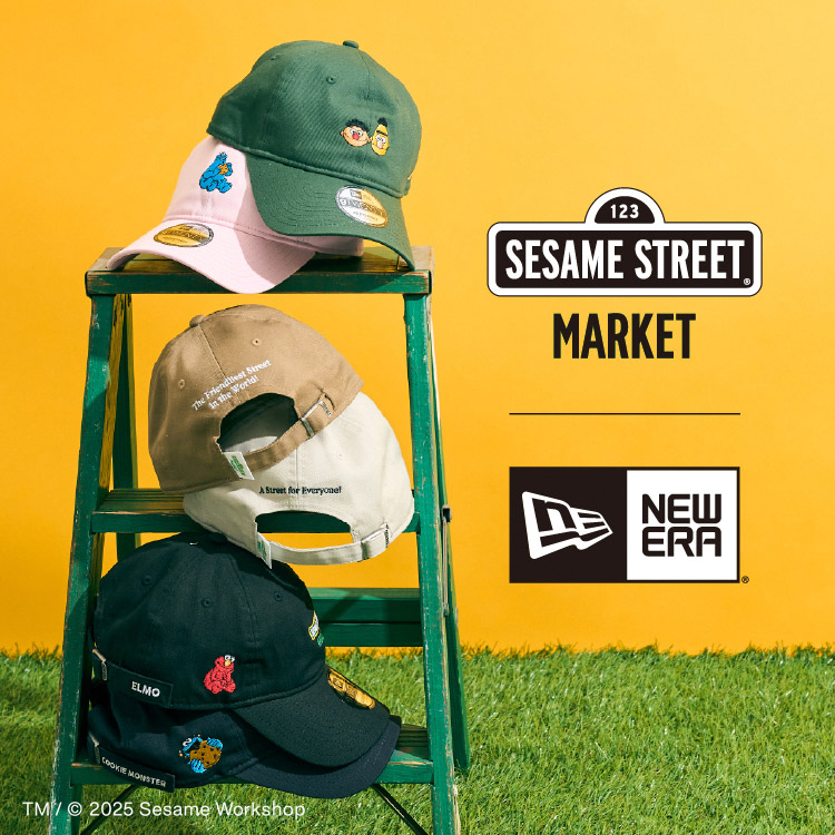 SESAME STREET MARKET(セサミストリートマーケット)のニュース | 【本日販売開始】SESAME STREET MARKET | NEW ERA