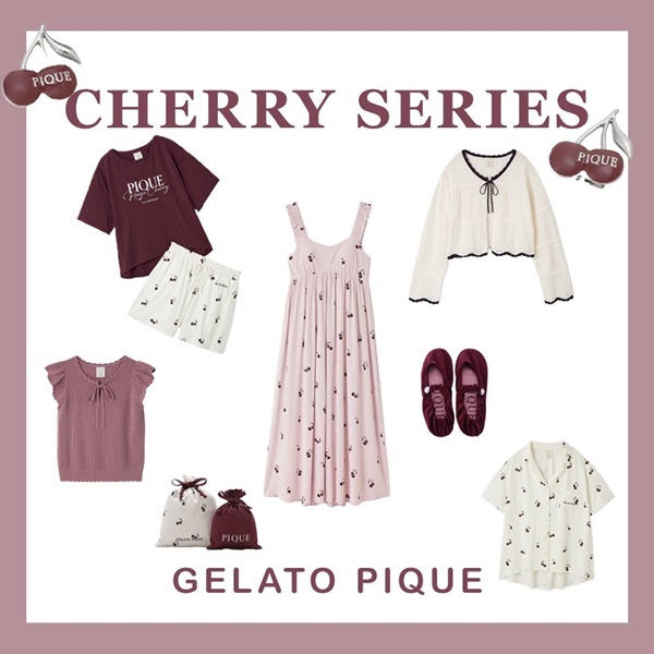 gelato pique(ジェラート ピケ)のニュース | ＼NEW ARRIVAL／CHERRY SERIES