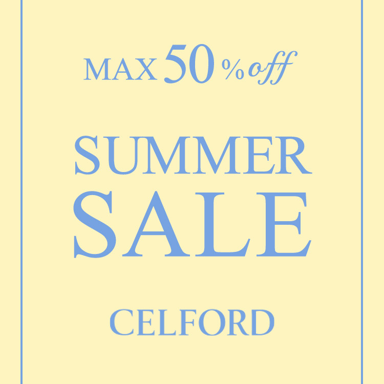 CELFORD(セルフォード)のニュース | CELFORD本セールスタート！