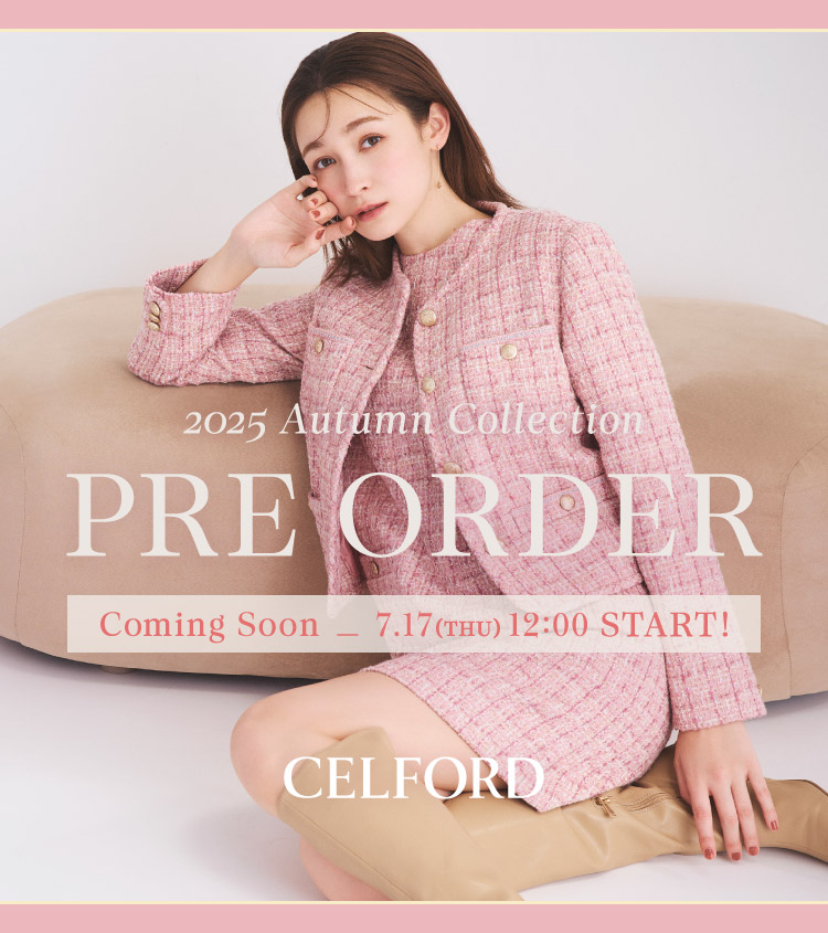 CELFORD(セルフォード)のニュース | 2025秋の先行予約商品が本日公開！発売は17日12時から