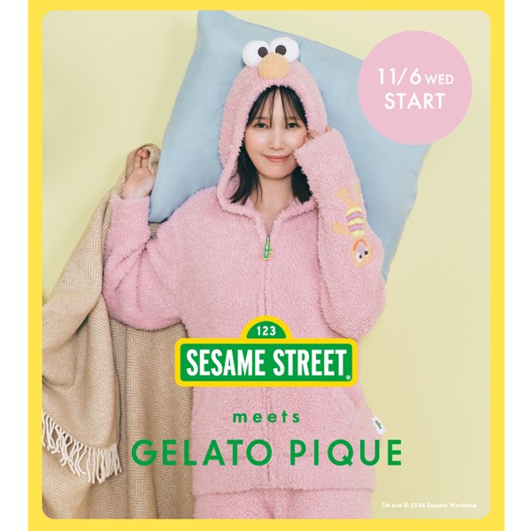 gelato pique(ジェラート ピケ)のニュース | 【11.6販売開始】SESAME STREET meets GELATO PIQUE