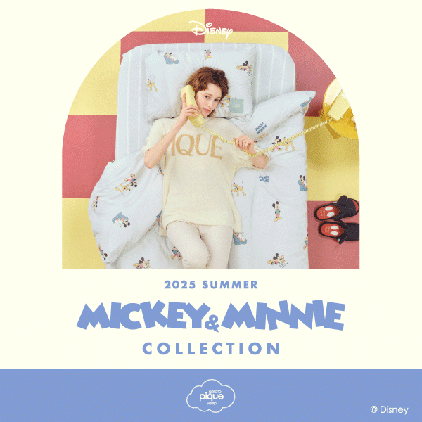 gelato pique(ジェラート ピケ)のニュース | 【本日販売開始】Disney 2025 SUMMER MICKEY&MINNIE COLLECTION