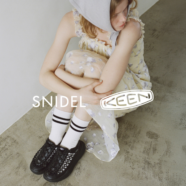 SNIDEL(スナイデル)のニュース | 【KEEN×SNIDEL】”UNEEK WK“よりSNIDEL エクスクルーシブカラーが登場