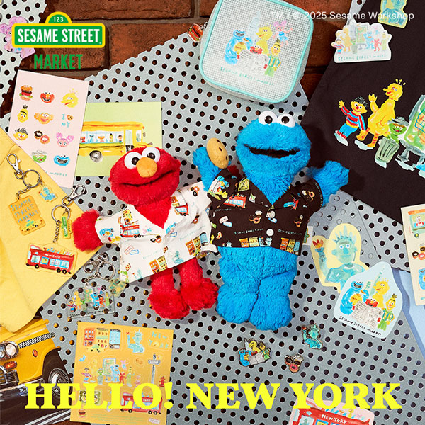 SESAME STREET MARKET(セサミストリートマーケット)のニュース | 【本日販売開始】【SESAME STREET MARKET】HELLO！NEW YORK