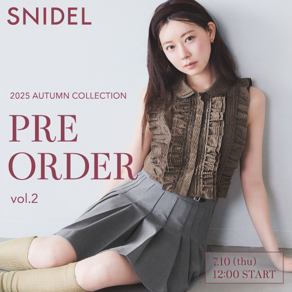SNIDEL(スナイデル)のニュース | 渡辺 美優紀が着こなす「スナイデル」2025秋の最新コレクション