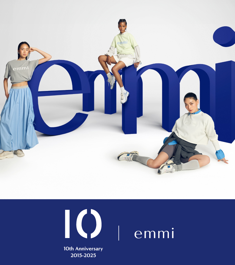 emmi(エミ)のニュース | 【emmi】10周年 特別なロゴコレクションが公開！