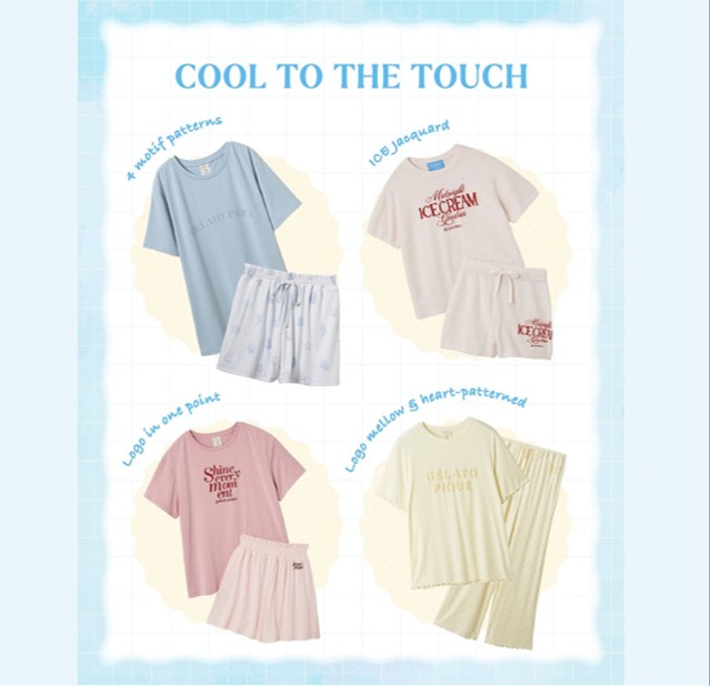 gelato pique(ジェラート ピケ)のニュース | COOL TOUCH FABRIC 接触冷感コレクション