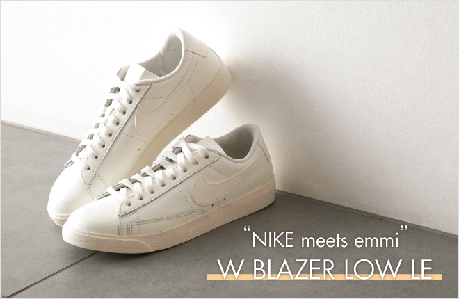 “emmi exclusive model” NIKE W BLAZER LOW LE