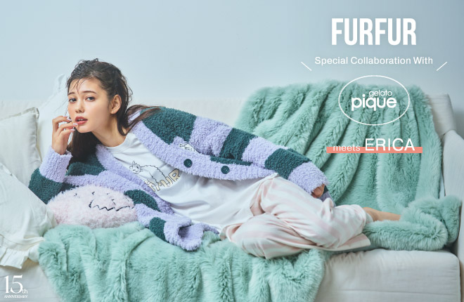 “FURFUR×gelato pique”meets ERICA