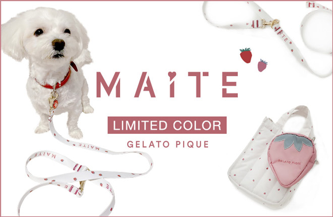 【MAiTE】人気のリードにgelato pique別注カラーが登場！