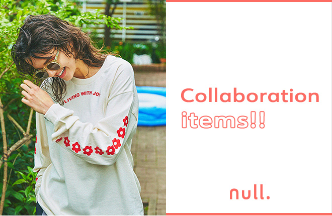 collaboration items！！