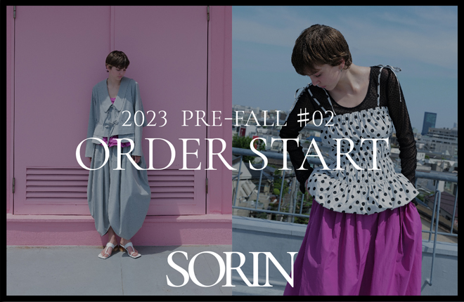 2023 PRE-FALL ＃02 ORDER START