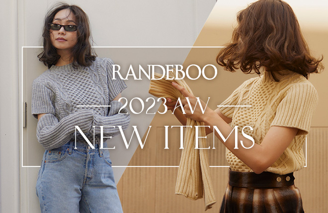 RANDEBOO - 2023AW NEW ITEMS-