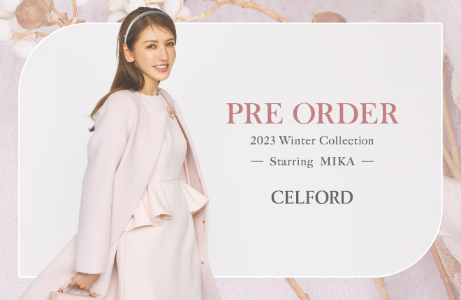 CELFORD　PREORDER　2023　WINTER　COLLECTION