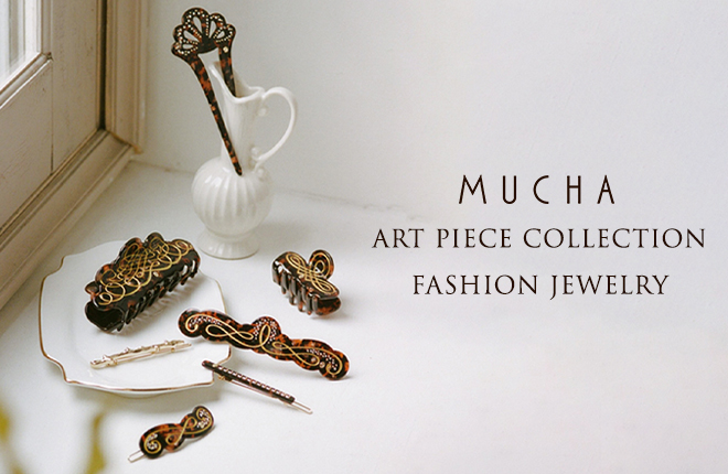 MUCHA ART PIECE COLLECTION “FASHION JEWELRY”