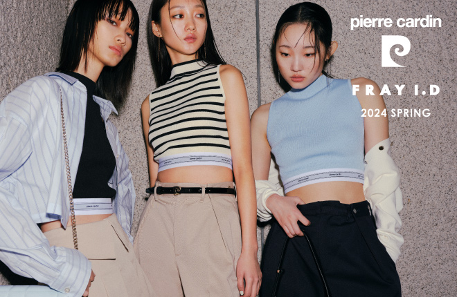 pierre cardin × FRAY I.Dコラボレーション第二弾