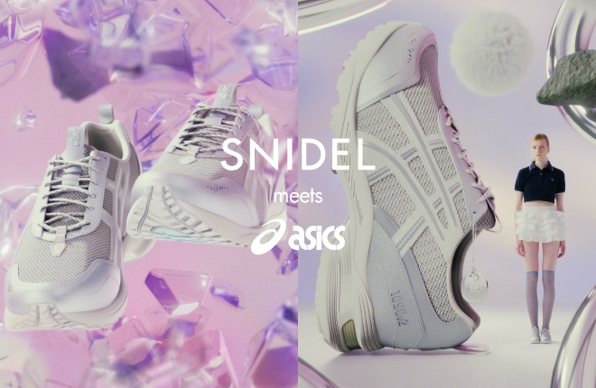 SNIDEL meets ASICS