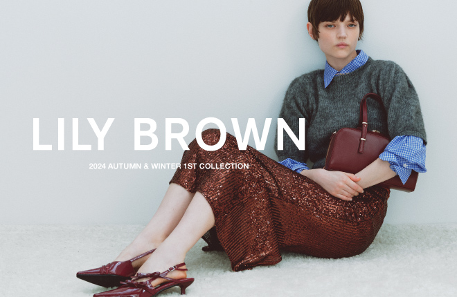 LILY BROWN ’24 Autumn Collection “FREPPY”-FRESH PREPPY-