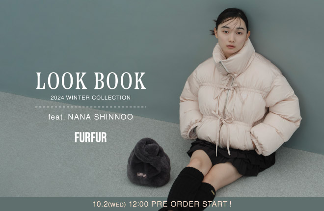 FURFUR 2024 WINTER COLLECTION LOOK BOOK feat. NANA SHINNOO