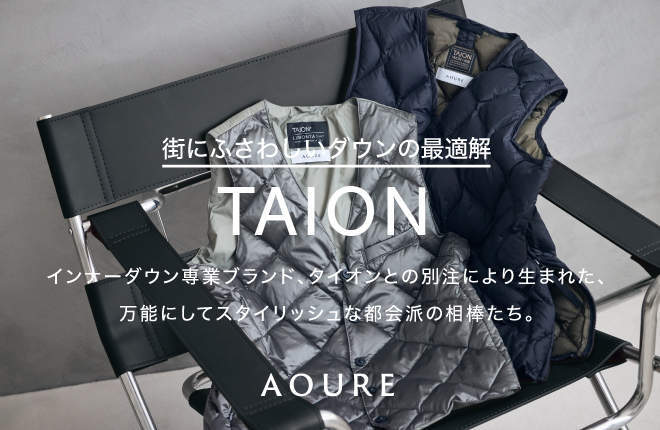 【TAION】街にふさわしいダウンの最適解