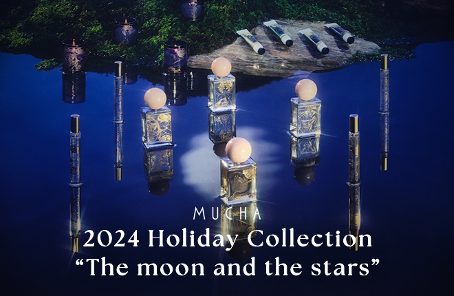 MUCHA 2024 Holiday Collection “The moon and the stars”