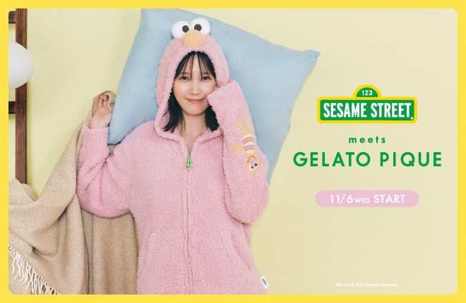 SESAME STREET meets GELATO PIQUE