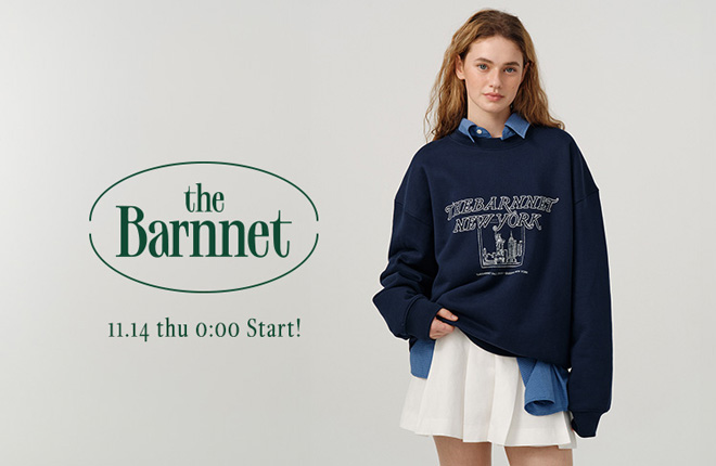 韓国ソウルを拠点とする大人気デザイナーズブランド The Barnnet がUSAGIONLINEにオープン！