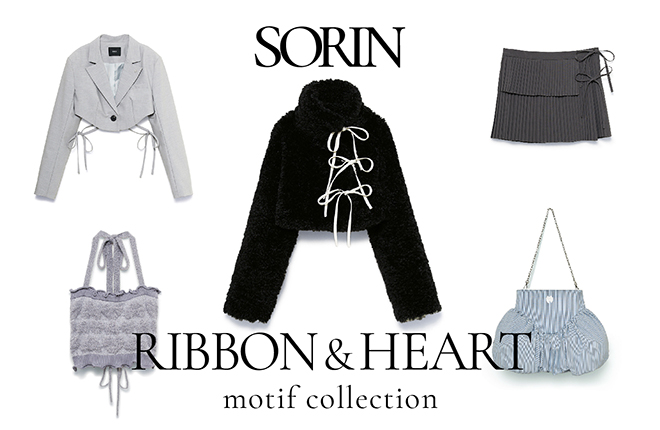 RIBBON & HEART motif collection