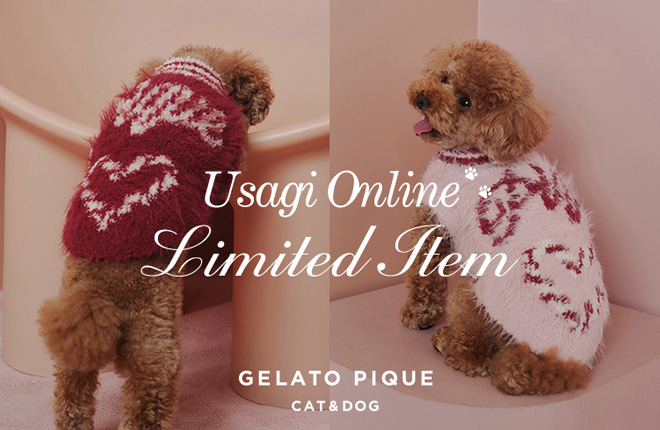 GELATO PIQUE CAT&DOG -USAGI ONLINE LIMITED-