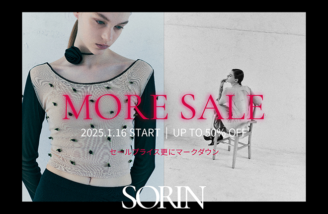 【SORIN】 MORE SALE START