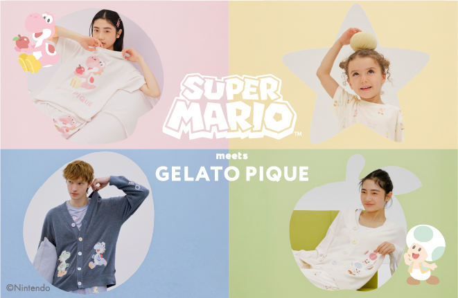 SUPER MARIO meets GELATO PIQUE