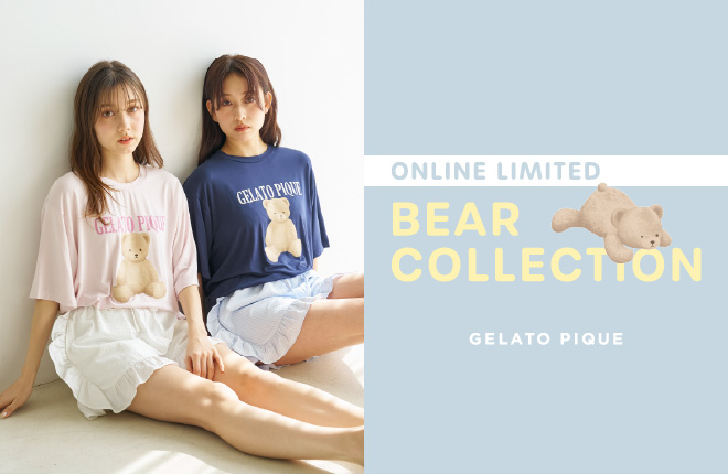 gelato pique ＼ONLINE LIMITED／ BEAR COLLECTION
