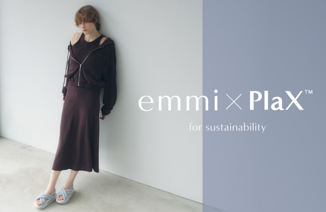 emmi×PlaX(TM) SUMMER RELAXED WEAR