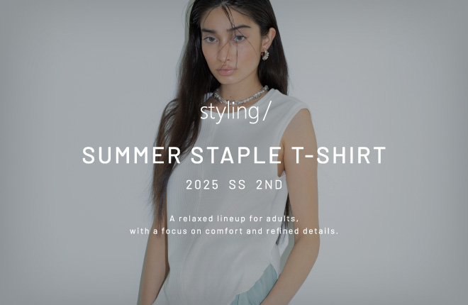 SUMMER STAPLE T-SHIRT 2025 SS 2ND