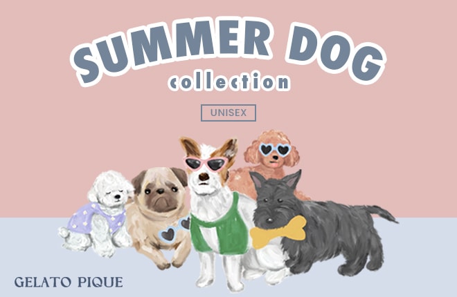 gelato pique SUMMER DOG collection