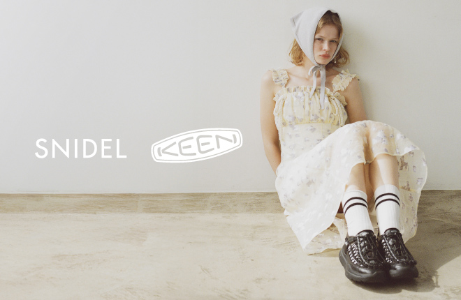 【KEEN×SNIDEL】”UNEEK WK“よりSNIDEL エクスクルーシブカラーが登場。