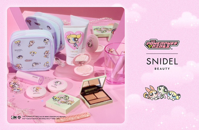 ＜SNIDEL BEAUTY＞「パワーパフ ガールズ」と初のコラボレーションが実現！