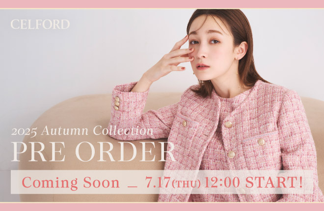 CELFORD 2025 AUTUMN COLLECTION PRE ORDER
