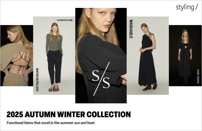2025　S/S(エスバイエス)　AUTUMN WINTER COLLECTION