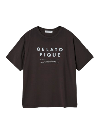 【HOMME】【接触冷感】COOLレーヨンロゴTシャツ