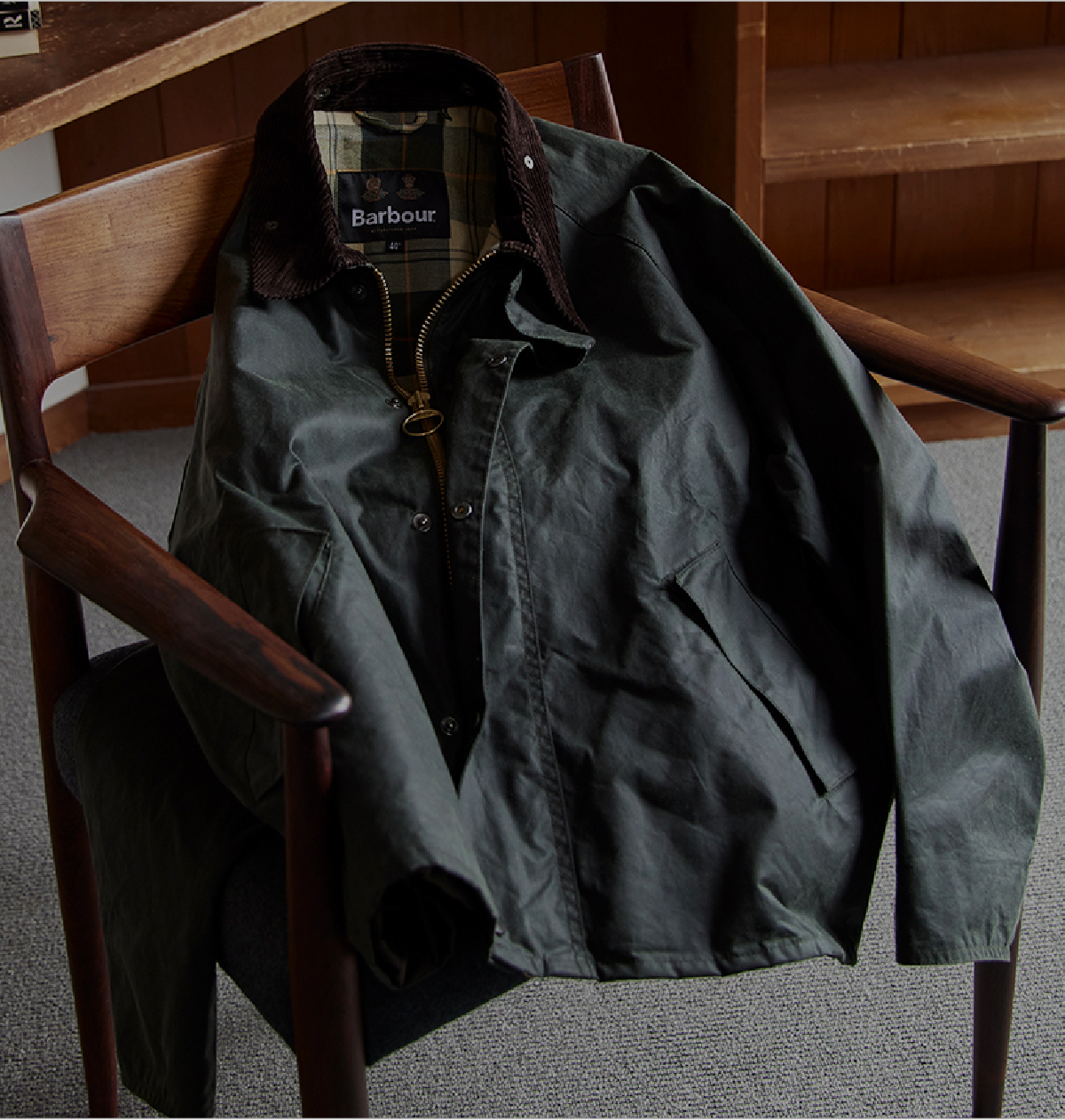 Barbour's WAX JACKETS