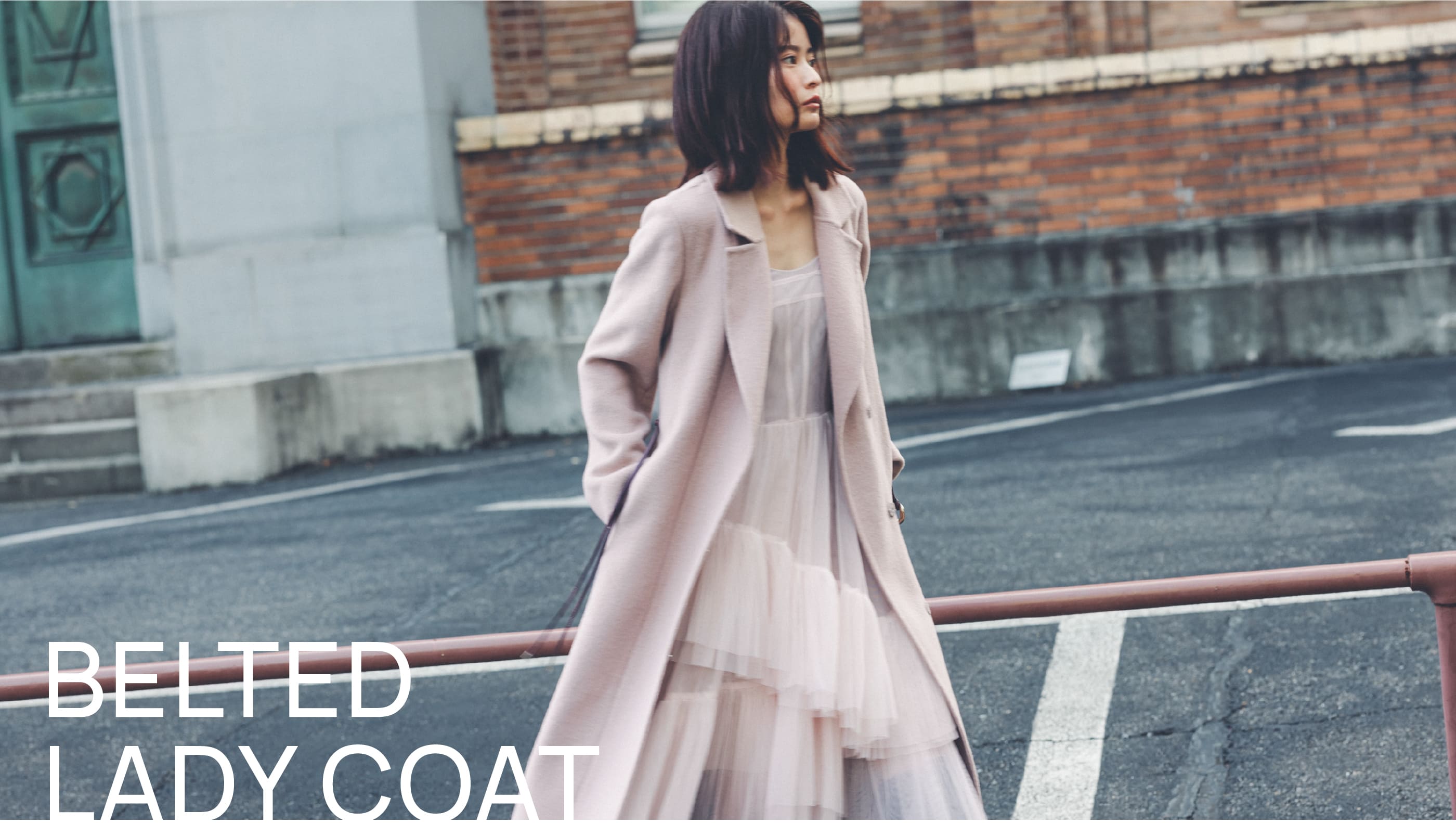 BELTED             LADY COAT