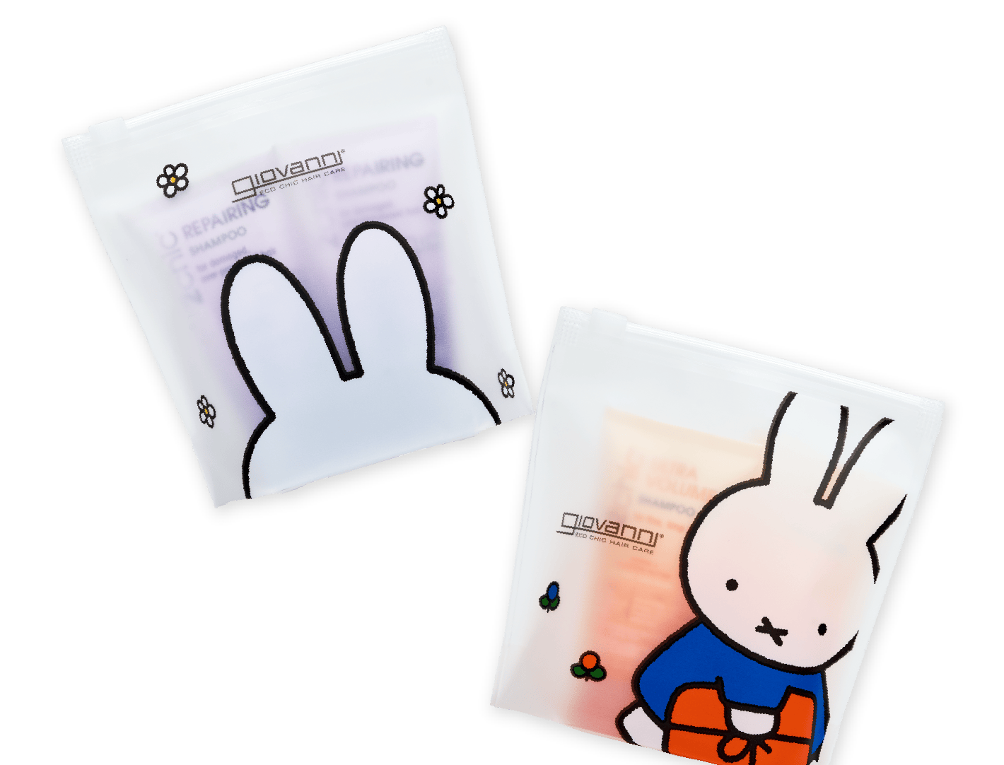 miffy トラベルセット ダメージ / ボリューム 商品画像