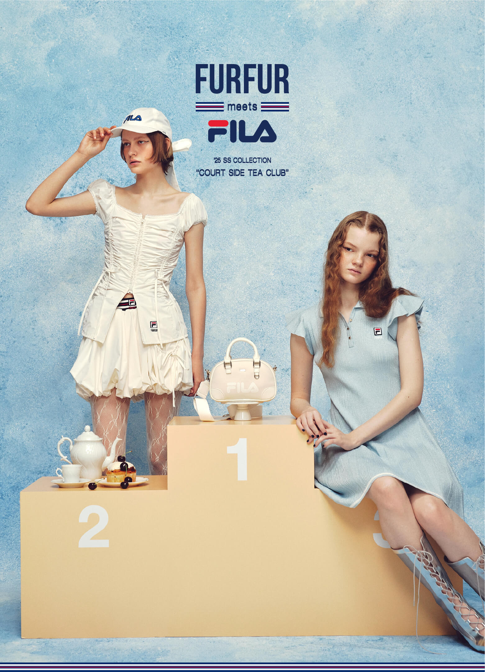 FURFUR meets FILA 25 SS COLLECTION COURT SIDE TEA CLUB