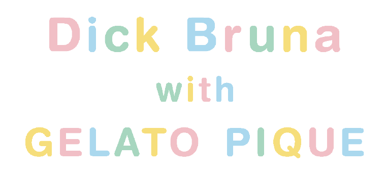 Dick Bruna with GELATO PIQUE