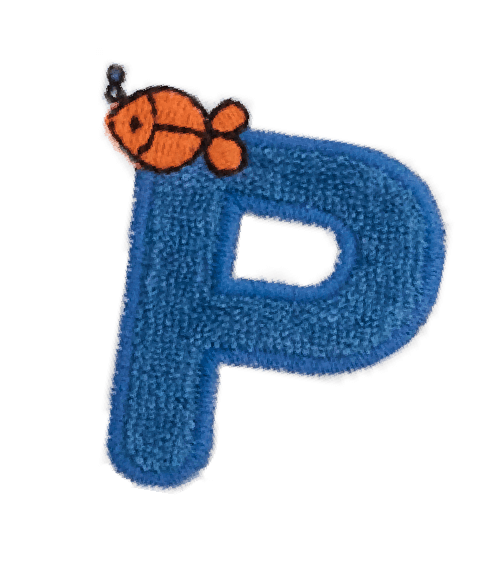PIQUEのPとお魚