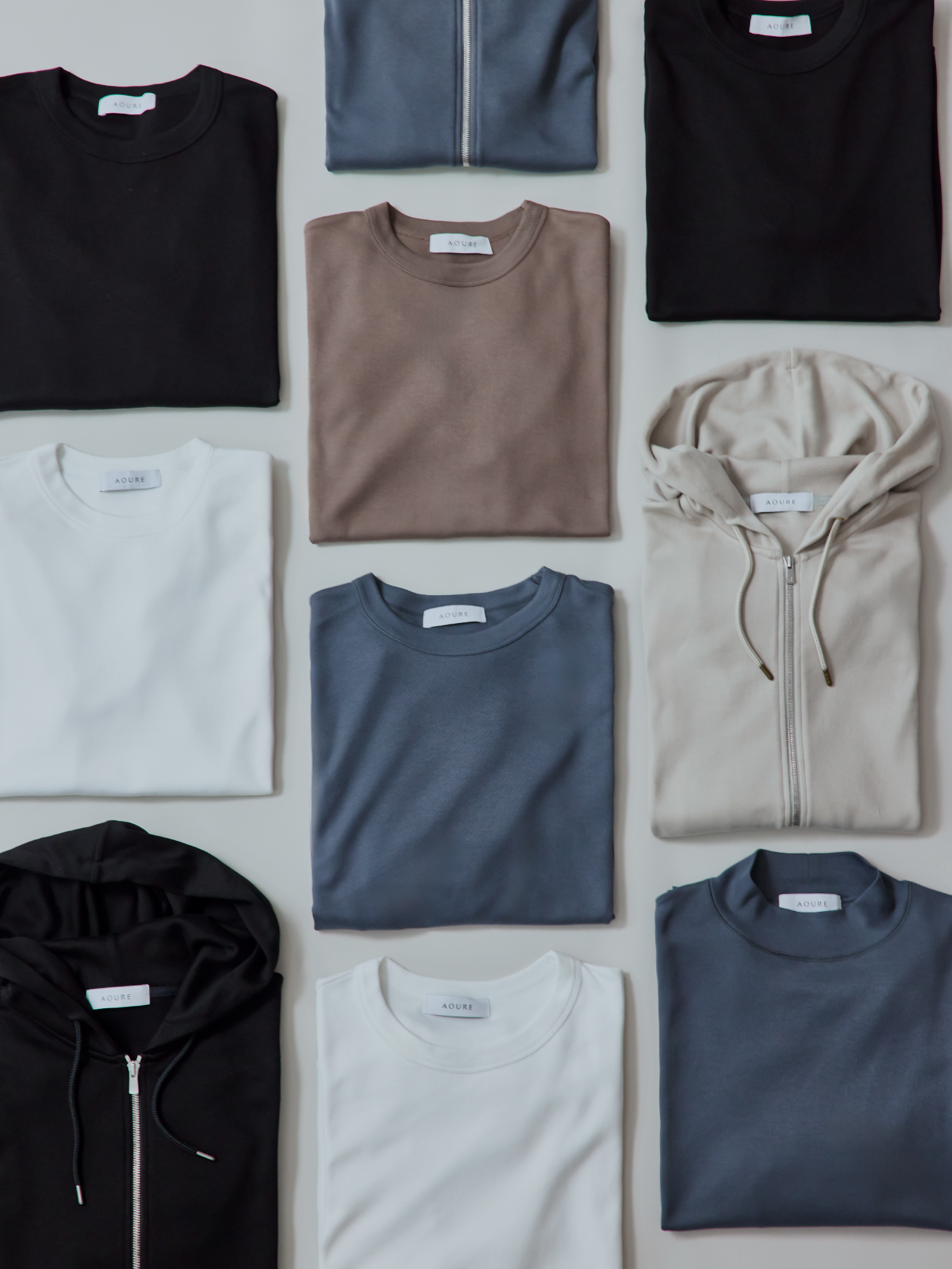 AOURE JAPAN NEW JERSEY ミルフィーユコットン