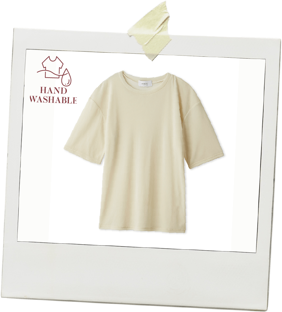                          HAND WASHABLE                         