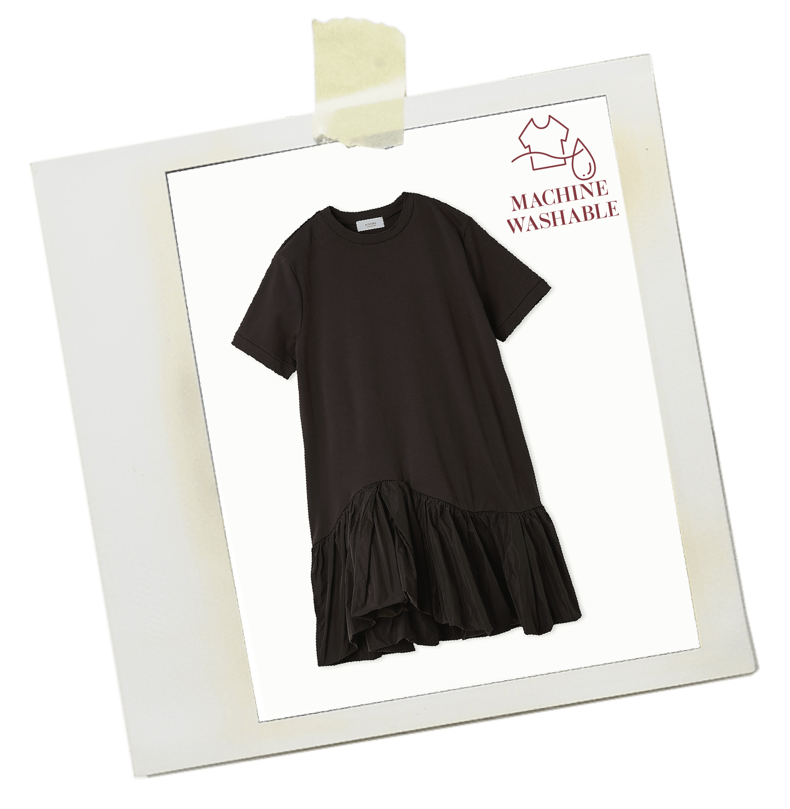                        MACHINE WASHABLE                       