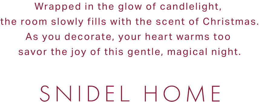 SNIDEL HOME